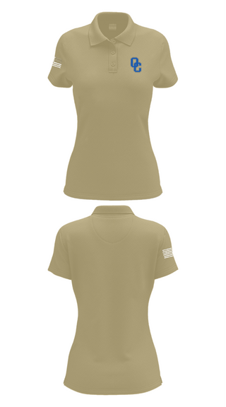 Women's Short Sleeve Performance Polo, Oak Creek Knights, Men's Volleyball, Teamtime, Team time, sublimation, custom sports apparel, team uniforms, spirit wear, spiritwear, sports uniforms, custom shirts, team store, custom team store, fundraiser sports, apparel fundraiser