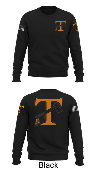 Crew Neck Sweatshirt, Tecumseh indian, Wrestling, Teamtime, Team time, sublimation, custom sports apparel, team uniforms, spirit wear, spiritwear, sports uniforms, custom shirts, team store, custom team store, fundraiser sports, apparel fundraiser