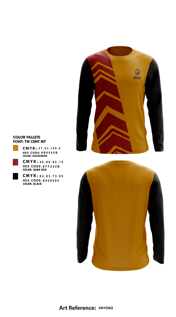 Long Sleeve Performance Shirt, Red Water, Men's Basketball, Teamtime, Team time, sublimation, custom sports apparel, team uniforms, spirit wear, spiritwear, sports uniforms, custom shirts, team store, custom team store, fundraiser sports, apparel fundraiser