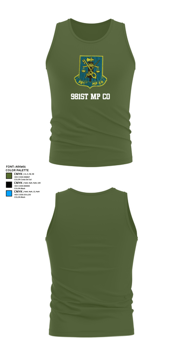 981st MP CO 43047694 Tank Top - 59