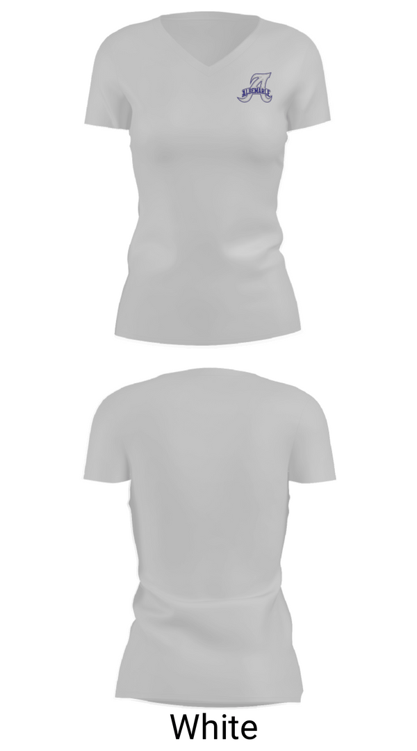 Women's Short Sleeve Vneck Shirt, Albemarle Youth Football, Football, Teamtime, Team time, sublimation, custom sports apparel, team uniforms, spirit wear, spiritwear, sports uniforms, custom shirts, team store, custom team store, fundraiser sports, apparel fundraiser