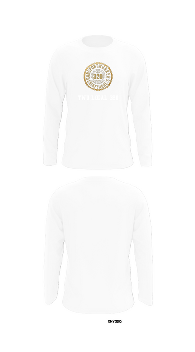 TWU Local 320 87491803 Long Sleeve Performance Shirt - 8