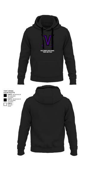 Hoodie, Niles North High School Track and Field, Track & Field, Teamtime, Team time, sublimation, custom sports apparel, team uniforms, spirit wear, spiritwear, sports uniforms, custom shirts, team store, custom team store, fundraiser sports, apparel fundraiser