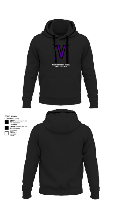 Niles North High School Track and Field 91252281 Hoodie - 12