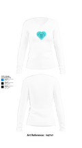 Bark & Bougie LV 23492221 Women's Long Sleeve V-neck Shirt - 15