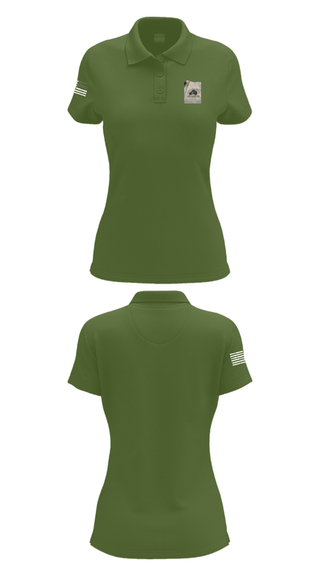 Women's Short Sleeve Performance Polo, Camp Blanding Museum, Army, Teamtime, Team time, sublimation, custom sports apparel, team uniforms, spirit wear, spiritwear, sports uniforms, custom shirts, team store, custom team store, fundraiser sports, apparel fundraiser