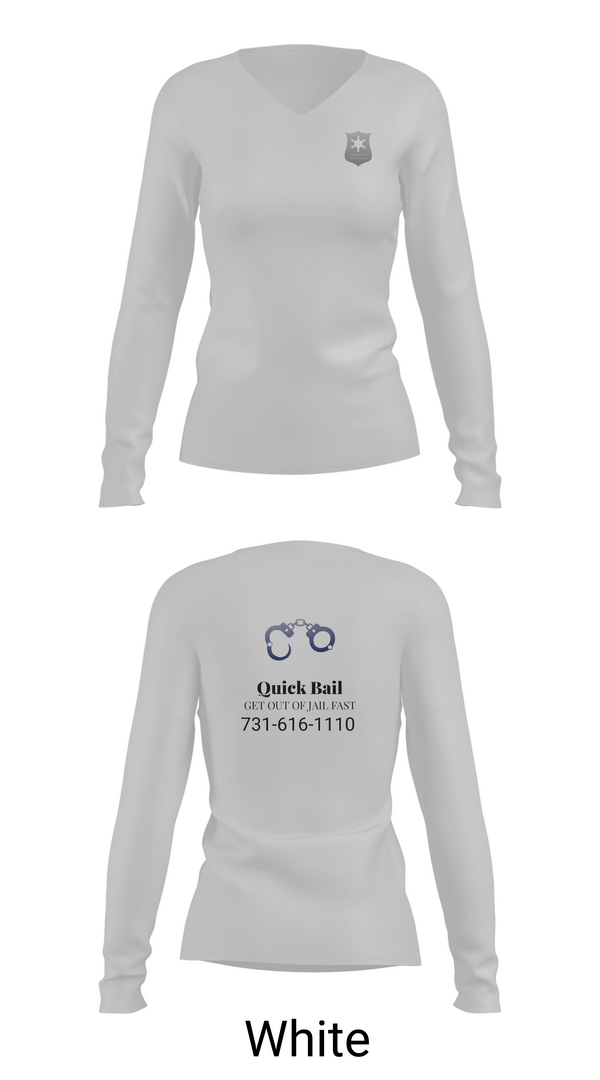 Womens Long Sleeve Vneck Shirt, EMPIRE First protection service agent, , Teamtime, Team time, sublimation, custom sports apparel, team uniforms, spirit wear, spiritwear, sports uniforms, custom shirts, team store, custom team store, fundraiser sports, apparel fundraiser