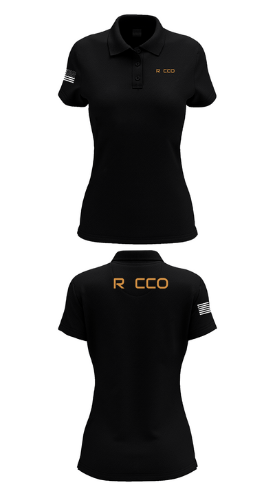 ROCCO 67926765 Women's Short Sleeve Performance Polo  - 35