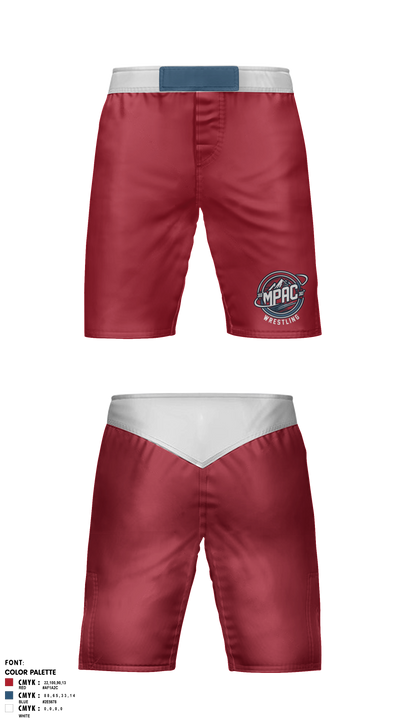 MPAC 360° Wrestling 49927264 Fight Shorts - 1