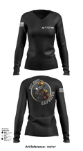 91 Bravo 3173818 Women's Long Sleeve V-neck Shirt - 118