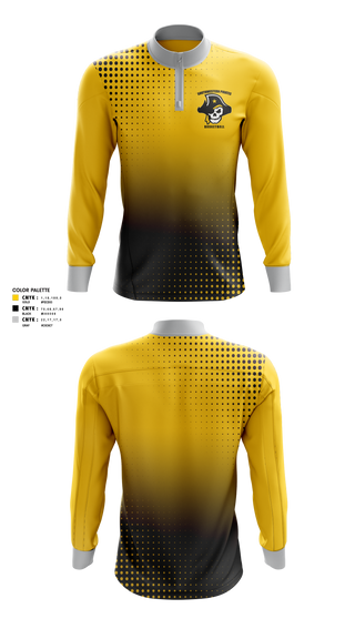 Quarter Zip Jacket, Southwestern Pirates, Women's Basketball, Teamtime, Team time, sublimation, custom sports apparel, team uniforms, spirit wear, spiritwear, sports uniforms, custom shirts, team store, custom team store, fundraiser sports, apparel fundraiser
