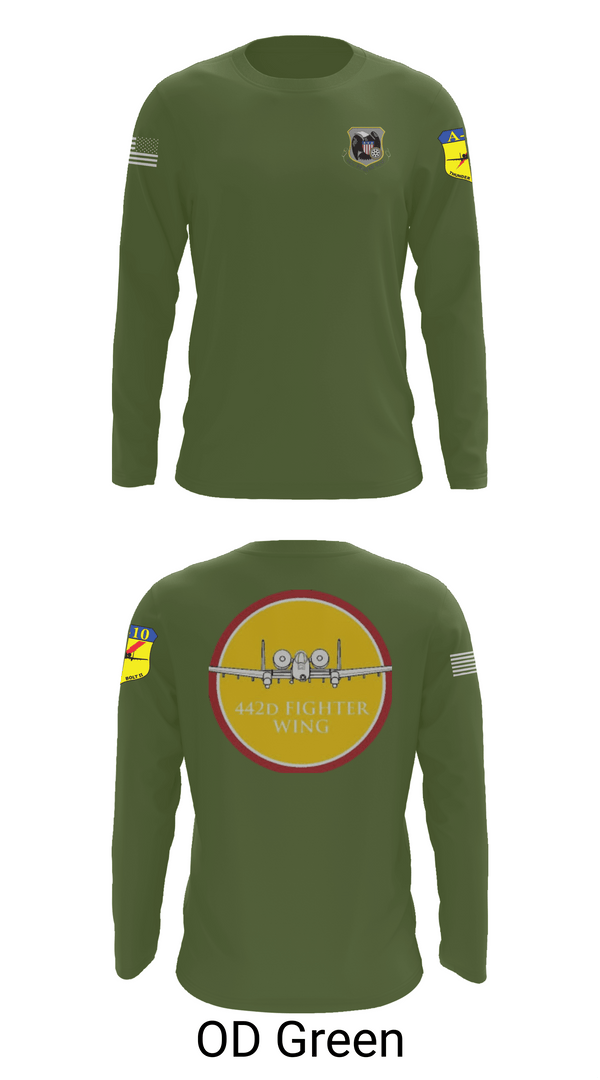 Long Sleeve Performance Shirt, 442D FW, , Teamtime, Team time, sublimation, custom sports apparel, team uniforms, spirit wear, spiritwear, sports uniforms, custom shirts, team store, custom team store, fundraiser sports, apparel fundraiser