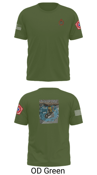 Old School Cotton Feel Shirt, 34th DSB, Army, Teamtime, Team time, sublimation, custom sports apparel, team uniforms, spirit wear, spiritwear, sports uniforms, custom shirts, team store, custom team store, fundraiser sports, apparel fundraiser
