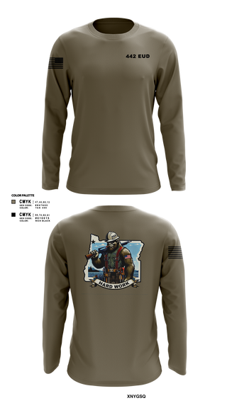 Long Sleeve Performance Shirt, 442 EUD, National Guard, Teamtime, Team time, sublimation, custom sports apparel, team uniforms, spirit wear, spiritwear, sports uniforms, custom shirts, team store, custom team store, fundraiser sports, apparel fundraiser