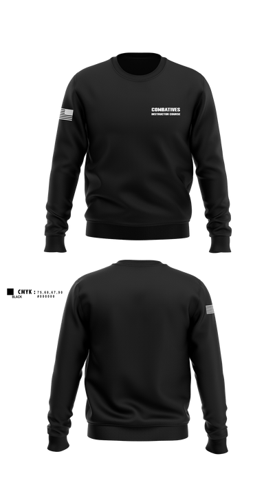 Combatives instructor course 3286590 Crew Neck Sweatshirt - 1