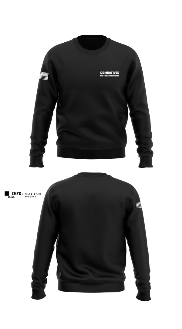 Crew Neck Sweatshirt, Combatives instructor course, Army, Teamtime, Team time, sublimation, custom sports apparel, team uniforms, spirit wear, spiritwear, sports uniforms, custom shirts, team store, custom team store, fundraiser sports, apparel fundraiser