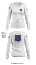 1st Marine Raider Battalion 49282216 Women's Long Sleeve V-neck Shirt -1 2