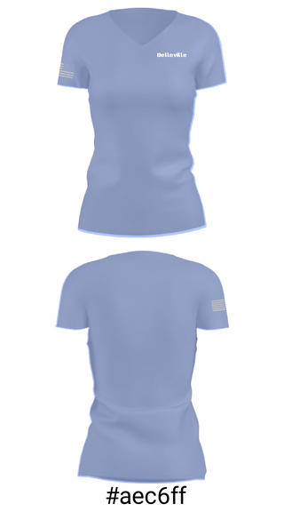 Women's Short Sleeve Vneck Shirt, Belleville, Police, Teamtime, Team time, sublimation, custom sports apparel, team uniforms, spirit wear, spiritwear, sports uniforms, custom shirts, team store, custom team store, fundraiser sports, apparel fundraiser