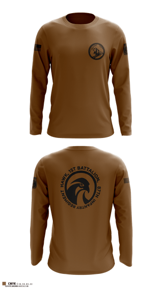 Long Sleeve Performance Shirt, Diesel, 3-71CAV, Army, Teamtime, Team time, sublimation, custom sports apparel, team uniforms, spirit wear, spiritwear, sports uniforms, custom shirts, team store, custom team store, fundraiser sports, apparel fundraiser