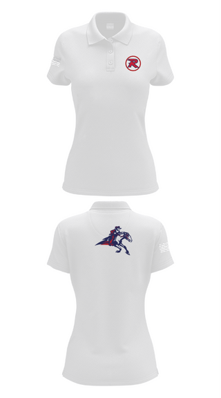 Womens Short Sleeve Performance Polo, Richland High School Dance, Spirit Store, Teamtime, Team time, sublimation, custom sports apparel, team uniforms, spirit wear, spiritwear, sports uniforms, custom shirts, team store, custom team store, fundraiser sports, apparel fundraiser