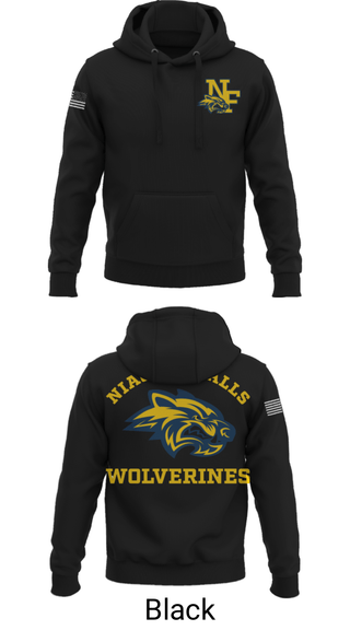 Hoodie, Niagara Falls High School Cheer, Cheer, Teamtime, Team time, sublimation, custom sports apparel, team uniforms, spirit wear, spiritwear, sports uniforms, custom shirts, team store, custom team store, fundraiser sports, apparel fundraiser