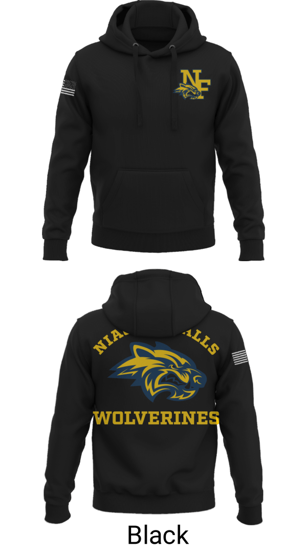 Hoodie, Niagara Falls High School Cheer, Cheer, Teamtime, Team time, sublimation, custom sports apparel, team uniforms, spirit wear, spiritwear, sports uniforms, custom shirts, team store, custom team store, fundraiser sports, apparel fundraiser
