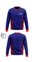 Wauneta-Palisade High School Volleyball 90886110 Crew Neck Sweatshirt - 1