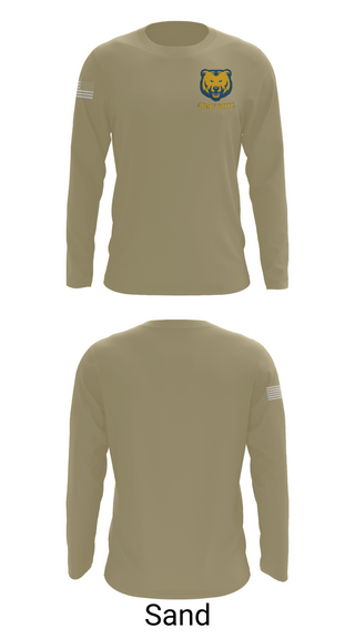 Long Sleeve Performance Shirt, UNC BEARS, , Teamtime, Team time, sublimation, custom sports apparel, team uniforms, spirit wear, spiritwear, sports uniforms, custom shirts, team store, custom team store, fundraiser sports, apparel fundraiser