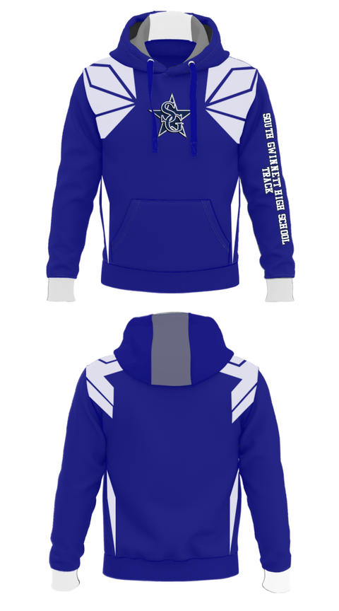 Hoodie, South Gwinnett High School Track, Track & Field, Teamtime, Team time, sublimation, custom sports apparel, team uniforms, spirit wear, spiritwear, sports uniforms, custom shirts, team store, custom team store, fundraiser sports, apparel fundraiser