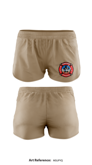 Womens Shorts, Station 19, Fire Department, Teamtime, Team time, sublimation, custom sports apparel, team uniforms, spirit wear, spiritwear, sports uniforms, custom shirts, team store, custom team store, fundraiser sports, apparel fundraiser