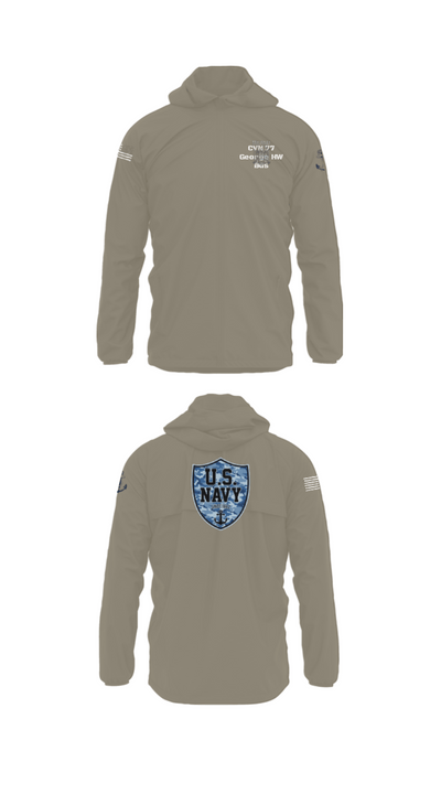 CVN 77 George HW Bus 94572783 Windbreaker - 34