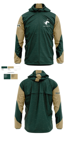 Windbreaker, Hope Christian High School Cross Country, Cross Country, Teamtime, Team time, sublimation, custom sports apparel, team uniforms, spirit wear, spiritwear, sports uniforms, custom shirts, team store, custom team store, fundraiser sports, apparel fundraiser
