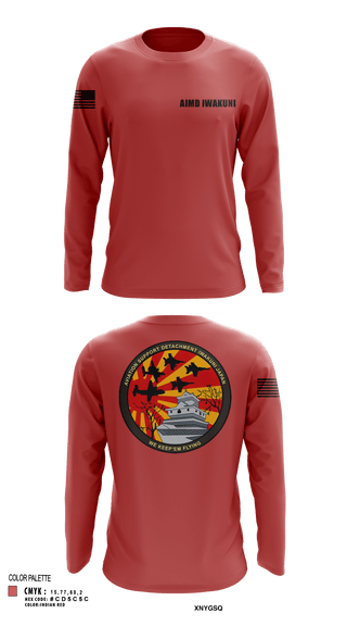 Long Sleeve Performance Shirt, AIMD Iwakuni, Navy, Teamtime, Team time, sublimation, custom sports apparel, team uniforms, spirit wear, spiritwear, sports uniforms, custom shirts, team store, custom team store, fundraiser sports, apparel fundraiser