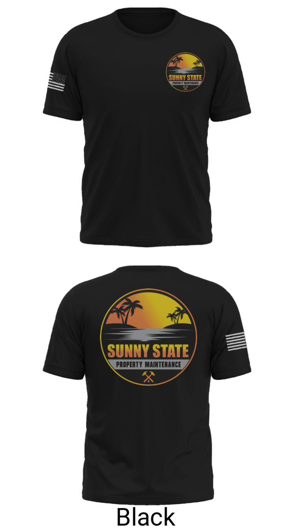 Short Sleeve Performance Shirt, Sunny State Property Maintenance, , Teamtime, Team time, sublimation, custom sports apparel, team uniforms, spirit wear, spiritwear, sports uniforms, custom shirts, team store, custom team store, fundraiser sports, apparel fundraiser