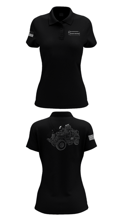 Dynamic Advantage LLC 49355651 Women's Short Sleeve Performance Polo  - 36