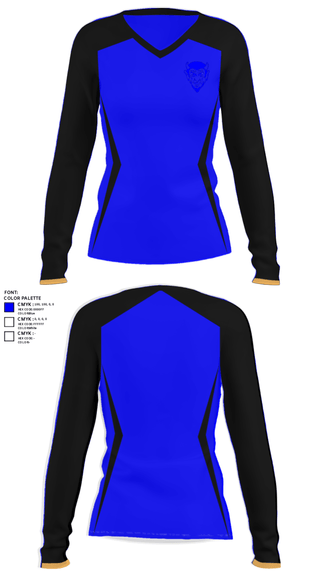 Women's Long Sleeve Vneck Shirt, Quincy Senior High School Track, Track & Field, Teamtime, Team time, sublimation, custom sports apparel, team uniforms, spirit wear, spiritwear, sports uniforms, custom shirts, team store, custom team store, fundraiser sports, apparel fundraiser