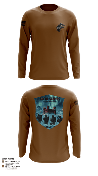Long Sleeve Performance Shirt, A CO, 70 BEB, Army, Teamtime, Team time, sublimation, custom sports apparel, team uniforms, spirit wear, spiritwear, sports uniforms, custom shirts, team store, custom team store, fundraiser sports, apparel fundraiser