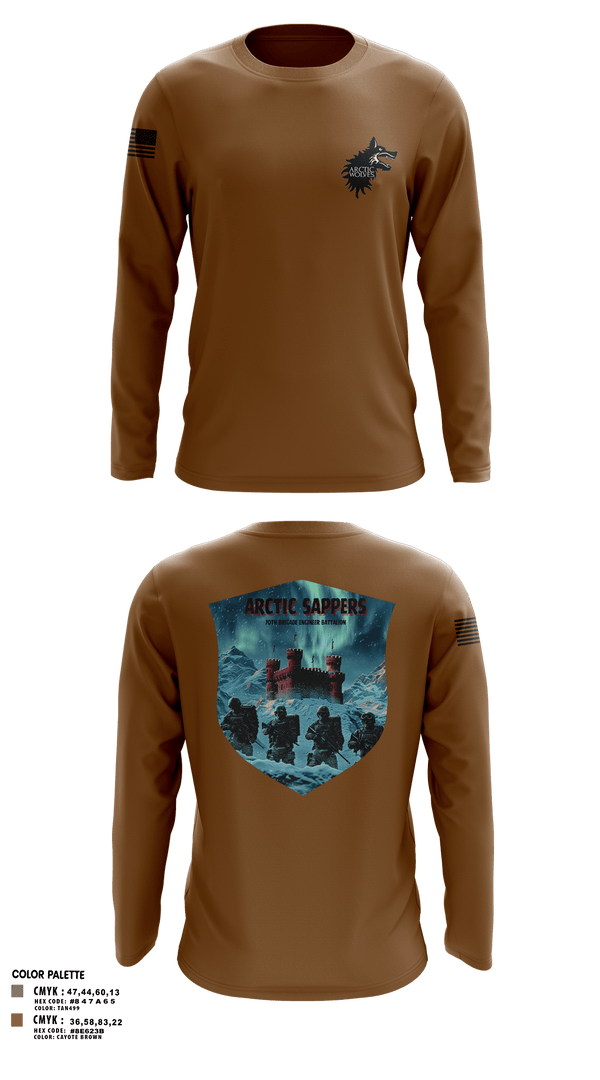 Long Sleeve Performance Shirt, A CO, 70 BEB, Army, Teamtime, Team time, sublimation, custom sports apparel, team uniforms, spirit wear, spiritwear, sports uniforms, custom shirts, team store, custom team store, fundraiser sports, apparel fundraiser