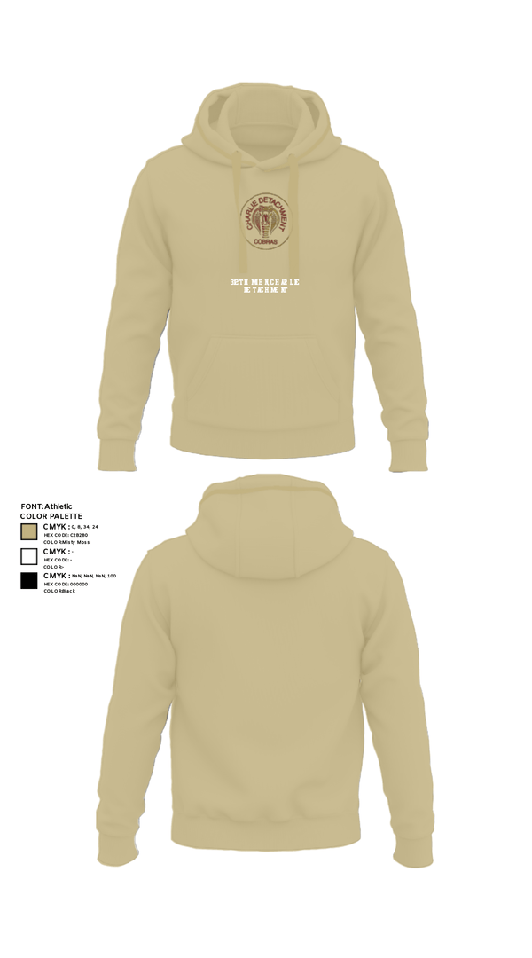 Hoodie, 312TH MI BN, CHARLIE DETACHMENT, Army, Teamtime, Team time, sublimation, custom sports apparel, team uniforms, spirit wear, spiritwear, sports uniforms, custom shirts, team store, custom team store, fundraiser sports, apparel fundraiser