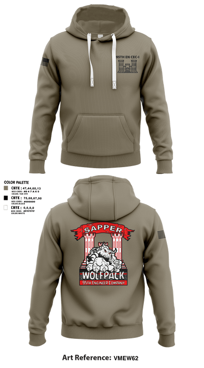 95TH EN 87153662 Hoodie - 1