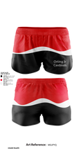 Orting Jr Cardinals 66929209 Women's Shorts - 1