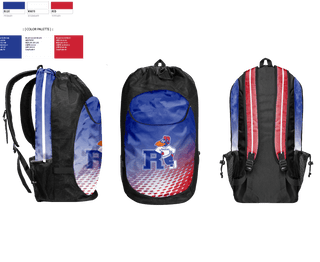 Gear Bag, Ravenna High School Volleyball, Women's Volleyball, Teamtime, Team time, sublimation, custom sports apparel, team uniforms, spirit wear, spiritwear, sports uniforms, custom shirts, team store, custom team store, fundraiser sports, apparel fundraiser