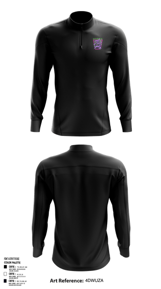 Quarter Zip Jacket, HHD HYDRAHHD HYDRA, 502nd IEW BN, Men's Soccer, Teamtime, Team time, sublimation, custom sports apparel, team uniforms, spirit wear, spiritwear, sports uniforms, custom shirts, team store, custom team store, fundraiser sports, apparel fundraiser