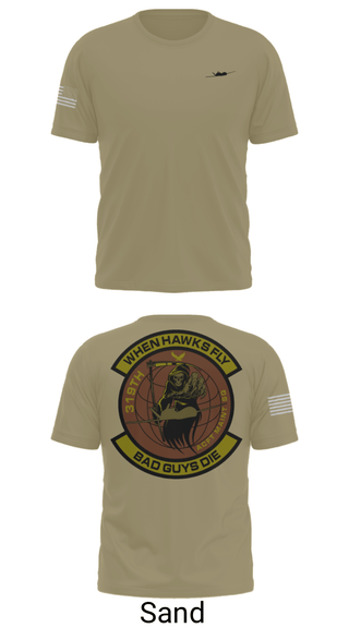 Short Sleeve Performance Shirt, 319th Maintenance Squadron, Air Force, Teamtime, Team time, sublimation, custom sports apparel, team uniforms, spirit wear, spiritwear, sports uniforms, custom shirts, team store, custom team store, fundraiser sports, apparel fundraiser