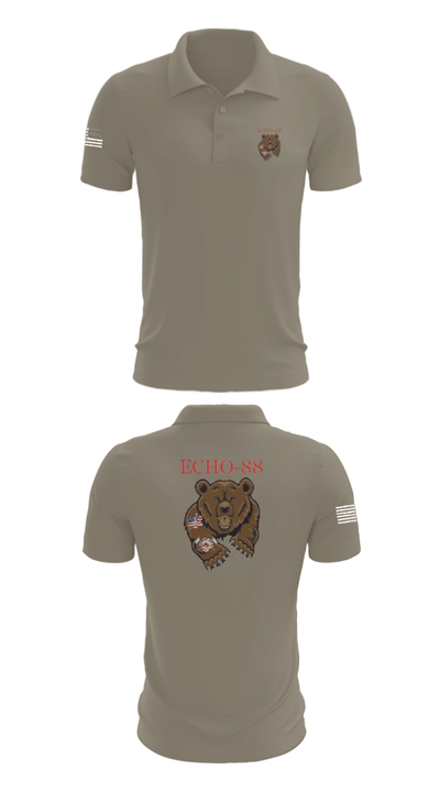 ECHO-88 83597069 Short Sleeve Performance Polo - 67
