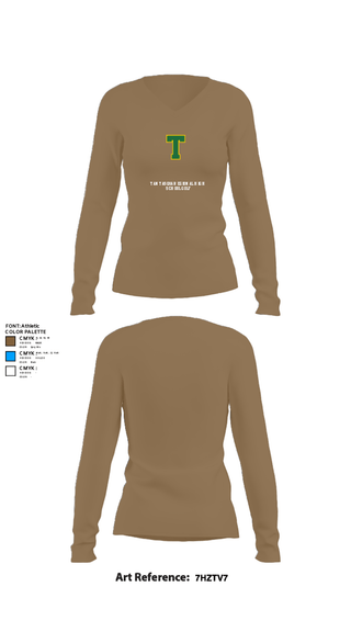 Womens Long Sleeve Vneck Shirt, Tantasqua Regional High School Golf, Golf, Teamtime, Team time, sublimation, custom sports apparel, team uniforms, spirit wear, spiritwear, sports uniforms, custom shirts, team store, custom team store, fundraiser sports, apparel fundraiser