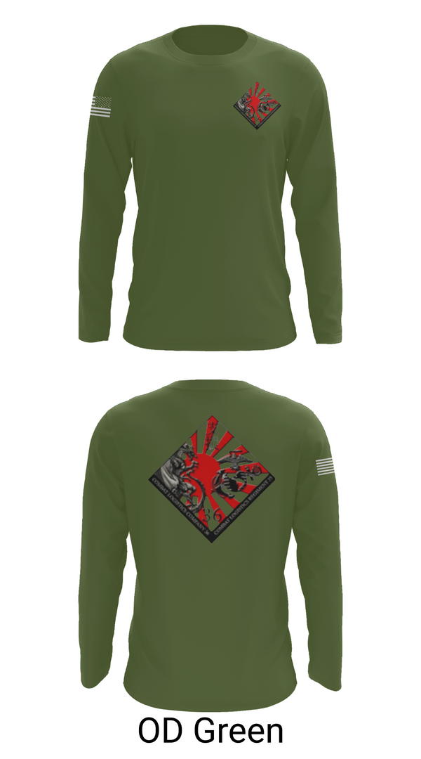 Long Sleeve Performance Shirt, CLC 36 SUPPLY, Marines, Teamtime, Team time, sublimation, custom sports apparel, team uniforms, spirit wear, spiritwear, sports uniforms, custom shirts, team store, custom team store, fundraiser sports, apparel fundraiser