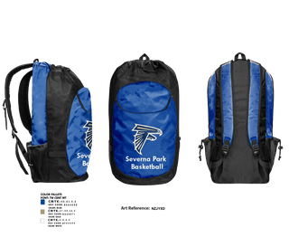 Gear Bag, Severna Park High School Basketball, Women's Basketball, Teamtime, Team time, sublimation, custom sports apparel, team uniforms, spirit wear, spiritwear, sports uniforms, custom shirts, team store, custom team store, fundraiser sports, apparel fundraiser