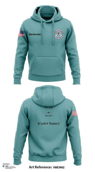 Hoodie, Detachment 035, Air Force, Teamtime, Team time, sublimation, custom sports apparel, team uniforms, spirit wear, spiritwear, sports uniforms, custom shirts, team store, custom team store, fundraiser sports, apparel fundraiser