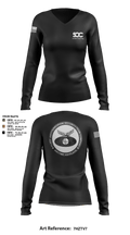F.A.S.T. 47568902 Women's Long Sleeve V-neck Shirt - 103